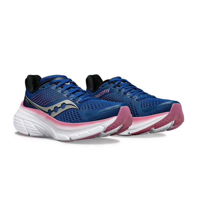 Sapatos femininos Saucony Guide 17 Wide Azul...
