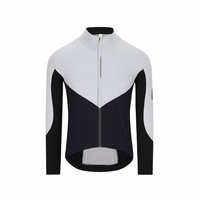 Q36.5 Dottore Hybrid Que Long Sleeve Jersey Grijs Zwart