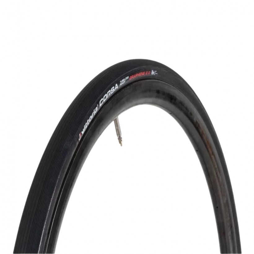 Pneu Vittoria Corsa Tlr 700x25c G2 Preto