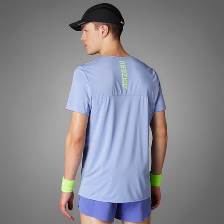 T-shirt Adidas Adizero Viola Verde