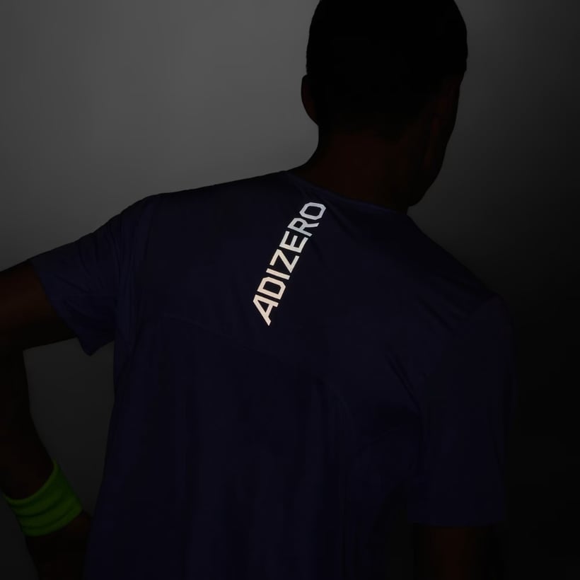 Adidas Adizero Purple Green T-shirt