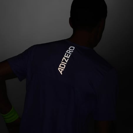 T-shirt Adidas Adizero Viola Verde