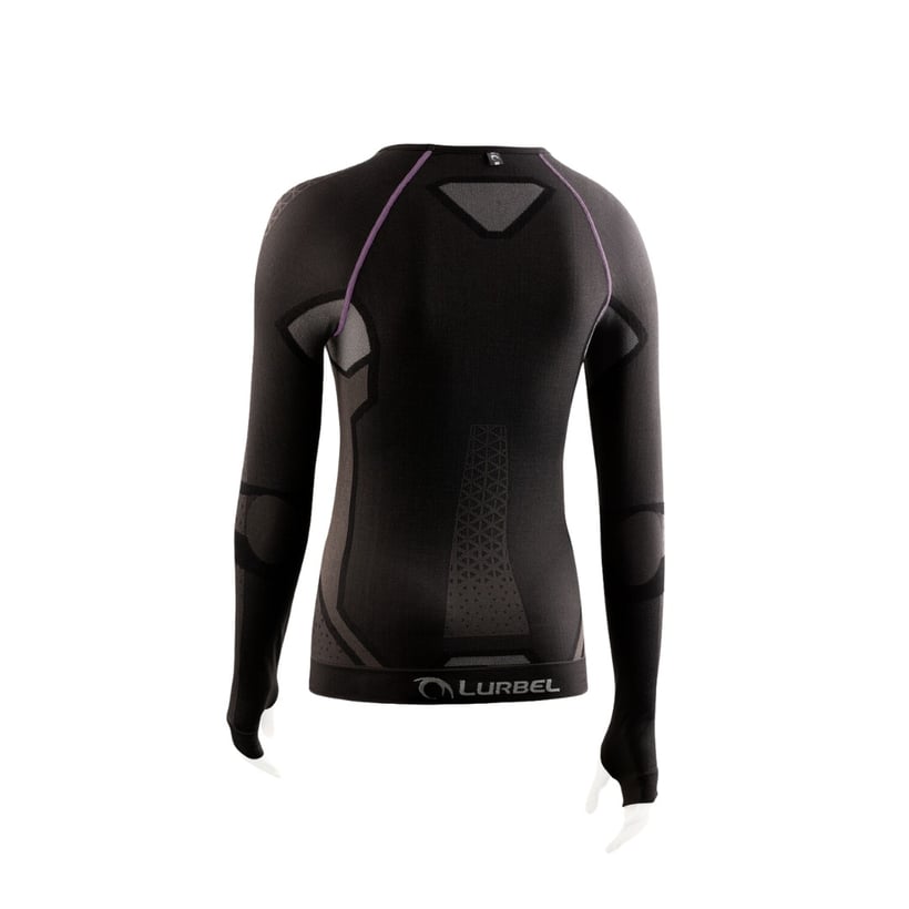 Camiseta Manga Larga Lurbel Cristallo Negro...