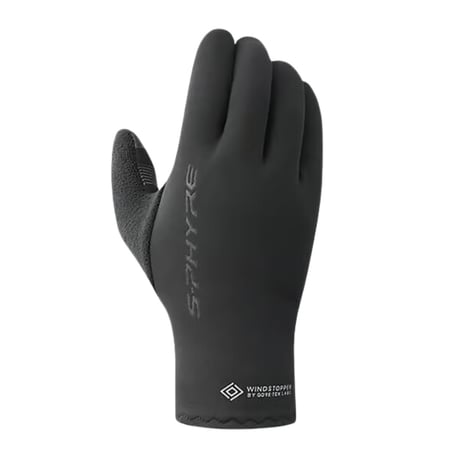 Shimano S-Phyre Thermohandschuhe Mattschwarz