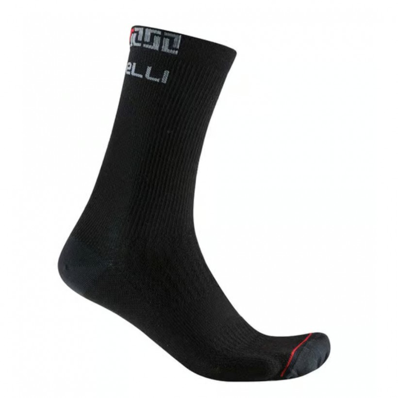 Castelli Bandito Merino Socken 18 Schwarz