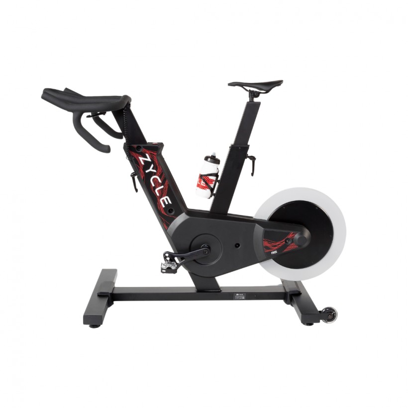 Bicicletta indoor intelligente Zycle ZBike Free nera
