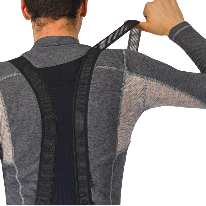 Cuissard Long Castelli Espresso Noir