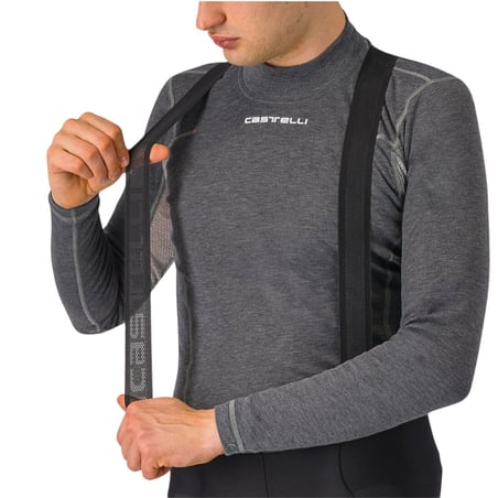 Cuissard Long Castelli Espresso Noir