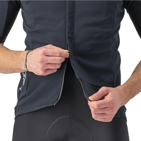 Castelli Gabba RoS 2 Korte Mouw Jersey Zwart Grijs