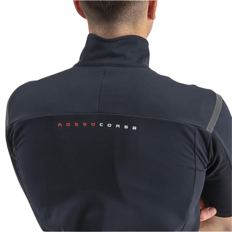 Maillot Castelli Gabba RoS 2 Manga Curta Preto Cinza