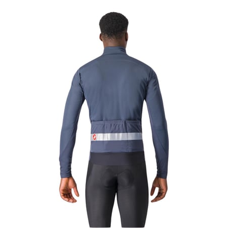 Giacca Castelli Raddoppia 3 Manica Lunga Blu Grigio