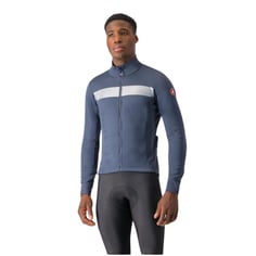 Jaqueta Castelli Raddoppia 3 Manga Longa Azul Cinza