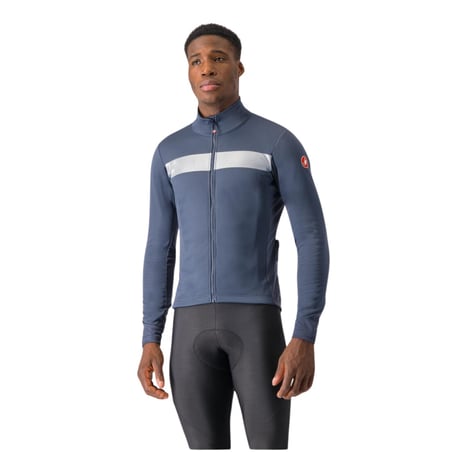 Chaqueta Castelli Raddoppia 3 Manga Larga Azul Gris
