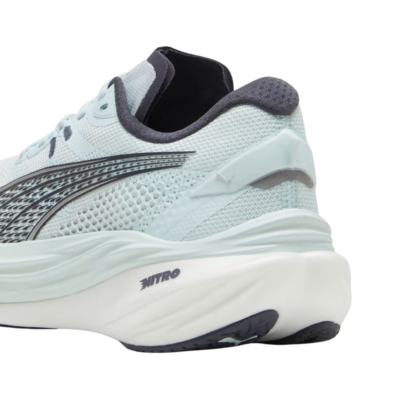 Puma Deviate Nitro 3 Shoes Grey White  Women's
