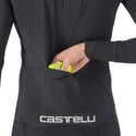Kurtka Castelli Squadra Stretch z Długim Rękawem Żółto Szara