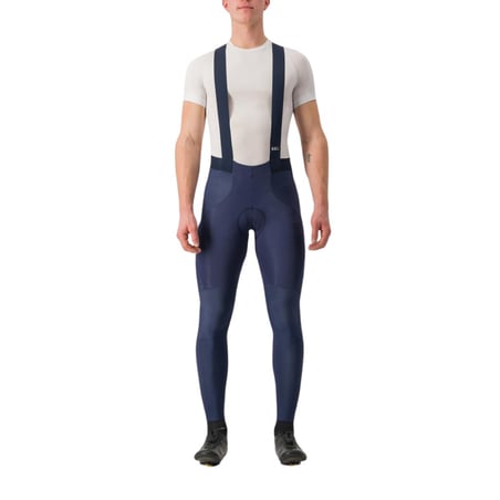 Bretelle Longo Castelli Sorpasso Ros Azul Preto