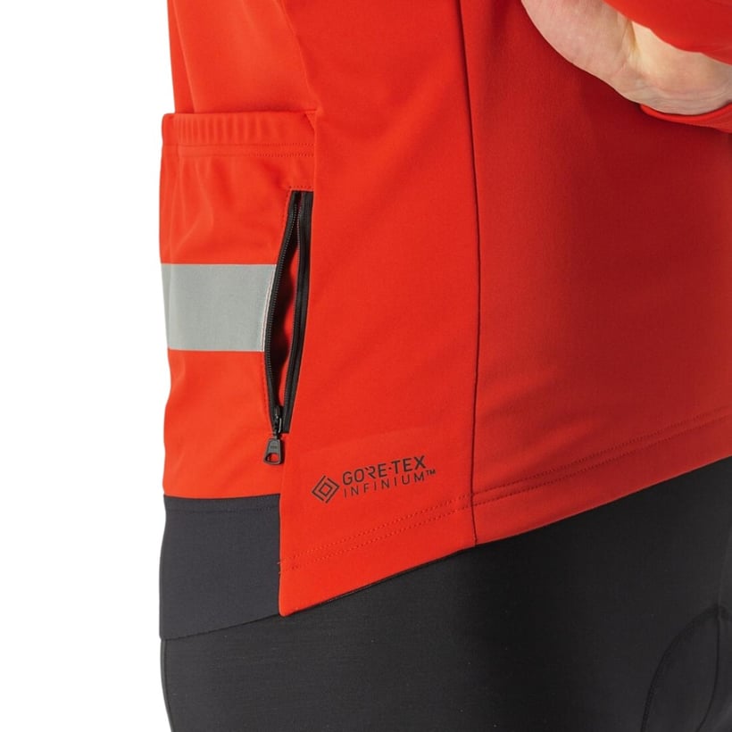 Castelli Raddoppia 3 Jacket Red Gray