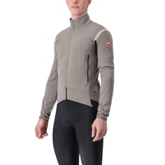 Castelli Perfetto RoS 2 Cabrio-Jacke Grau Schwarz
