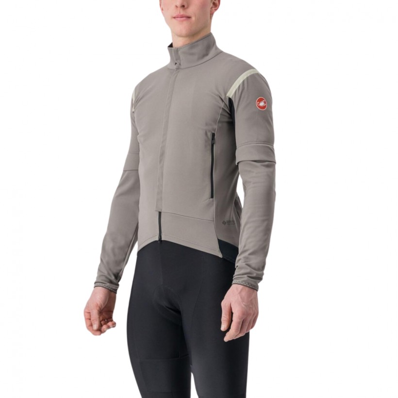 Casaco conversível Castelli Perfetto RoS 2 cinzento preto