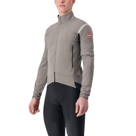 Giacca convertibile Castelli Perfetto RoS 2 Grigio Nero