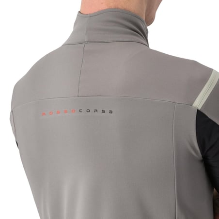 Casaco conversível Castelli Perfetto RoS 2 cinzento preto