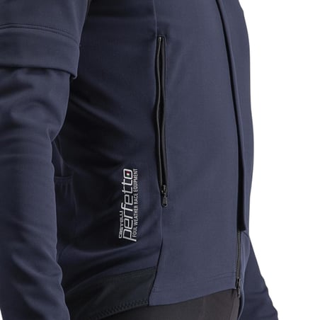Casaco convertível Castelli Perfetto RoS 2 azul cinzento
