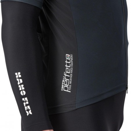 Castelli Perfetto RoS 2 Wind Long Sleeve Jersey Blue Black