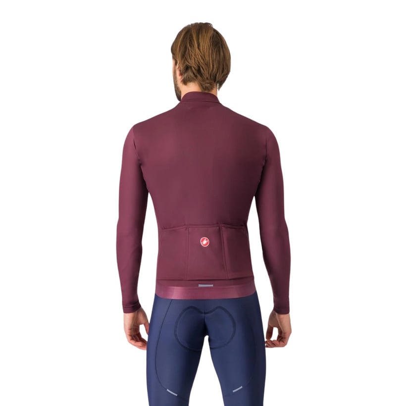 Castelli Espresso Thermal Jersey - Warmth and Comfort Guaranteed