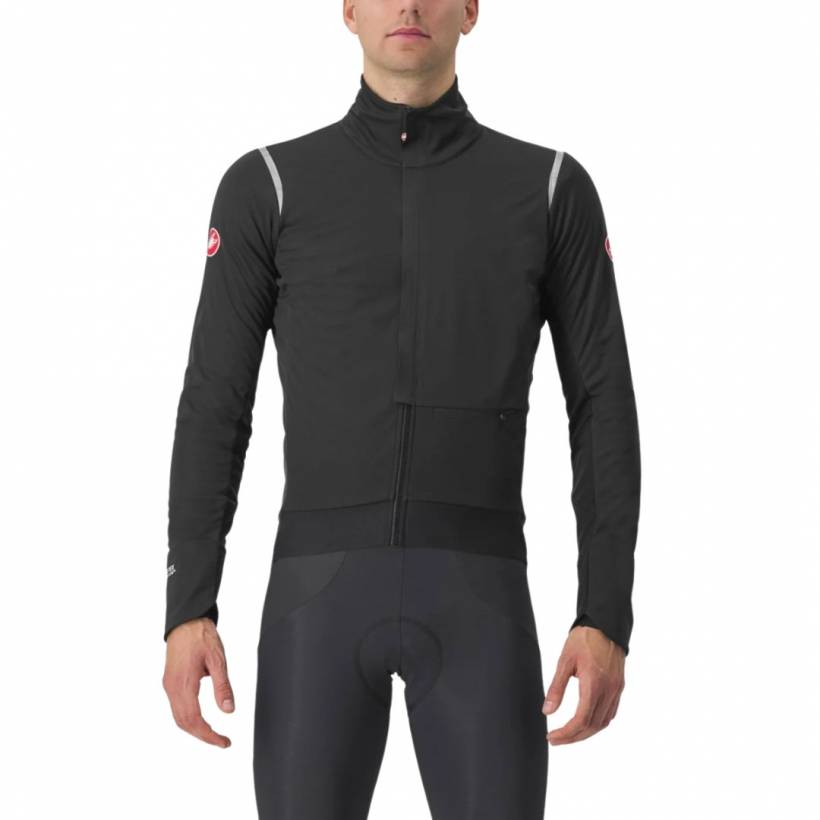 Castelli Alpha Doppio RoS Jas Zwart Grijs