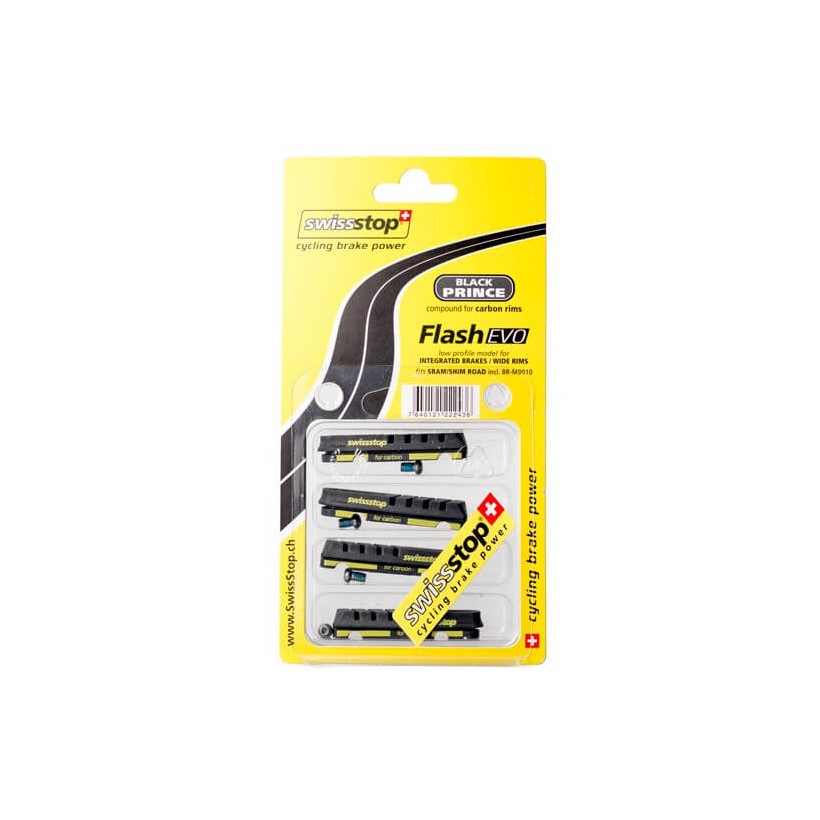 Swissstop Flash EVO Brake Pads - Black Prince