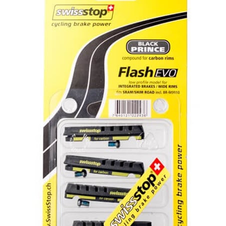 Pastilhas de freio Swissstop Flash EVO - Black Prince