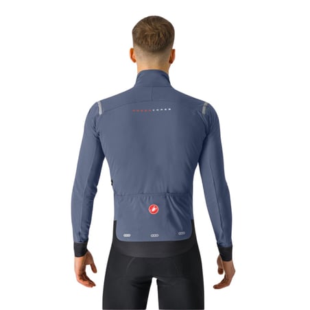 Castelli Alpha Flight RoS Jacke Blau