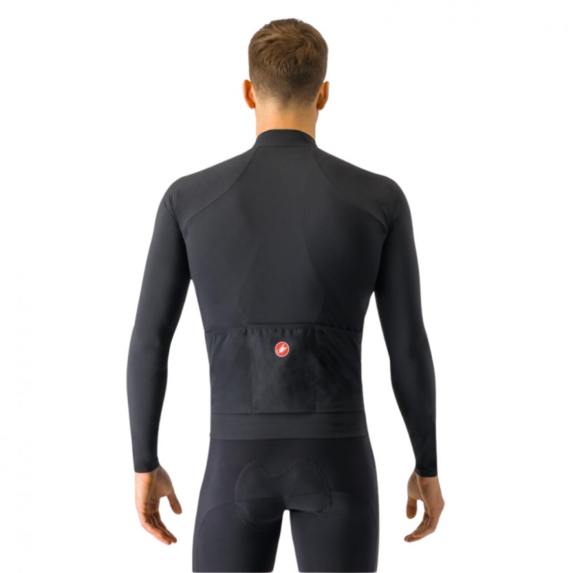 Castelli Aero Race Langarmtrikot Schwarz