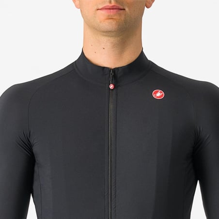 Castelli Aero Race Longsleeve Jersey Zwart