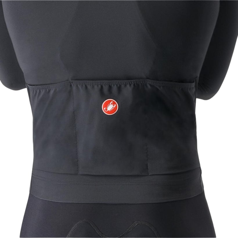 Maillot Castelli Aero Race Manga Larga Negro