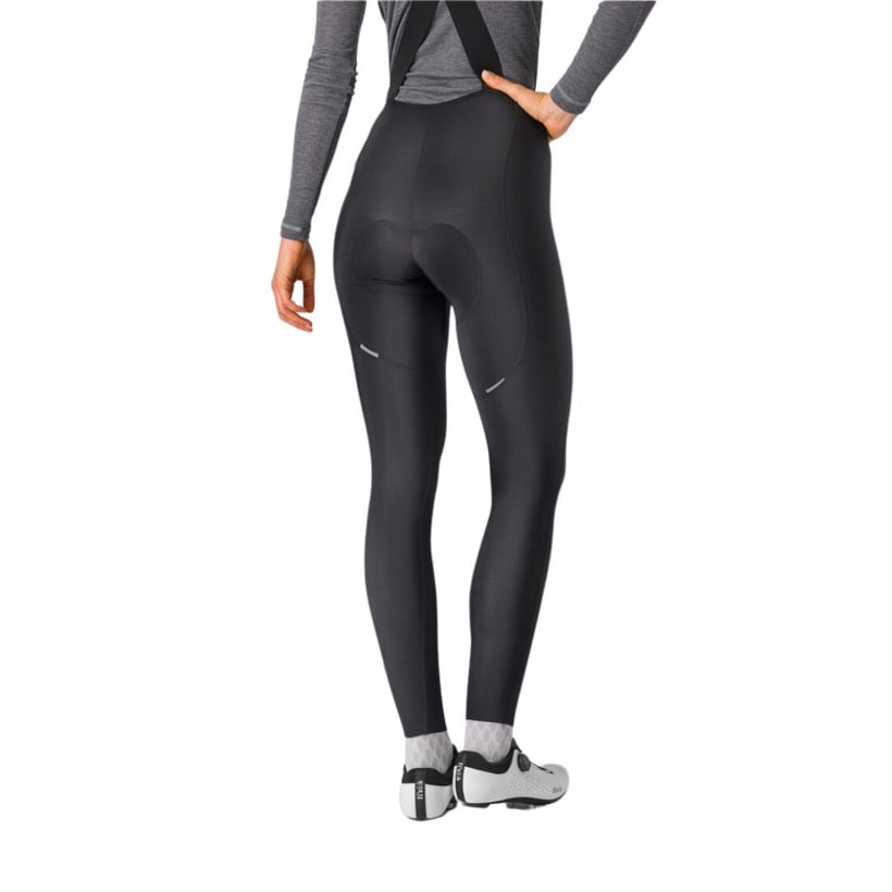 Pantaloncini Bavaglino Castelli ESPRESSO 2024 – Fondello Comfort E Vestibilità Atletica Per Uomo, Nero