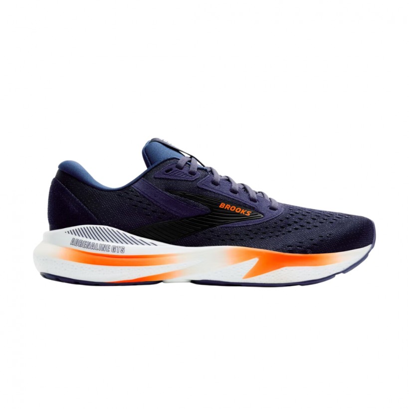 Scarpe Brooks Adrenaline GTS 24 Blu Arancione SS25