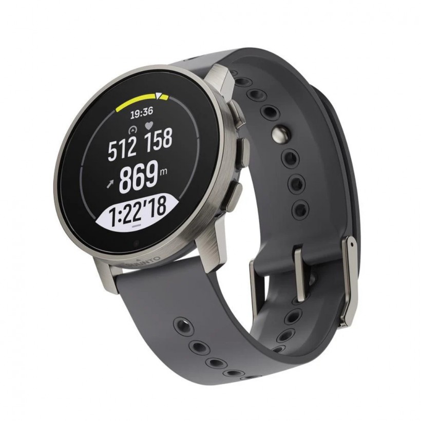 Suunto 9 Peak Pro Titanium Watch Grey