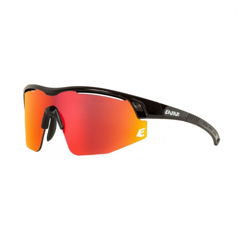 Occhiali Eassun Sprint Cat.3 Nero Lente Rossa