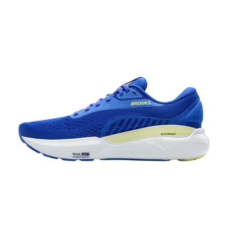 Brooks Adrenaline GTS 24 Wide Blauw Geel SS25 Sneakers