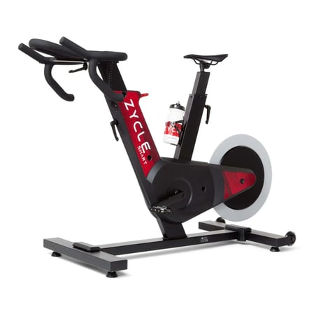 Vélo d'intérieur intelligent Zycle ZBike 2.0 noir rouge