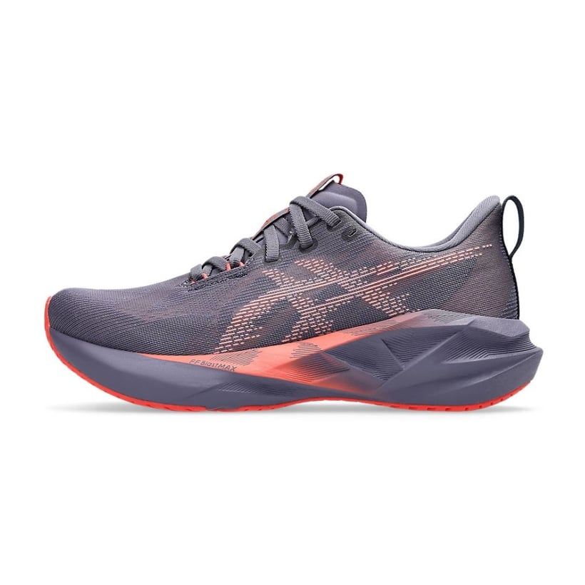 Zapatillas Asics Novablast 5 Morado Naranja - Ligereza y Rebote en