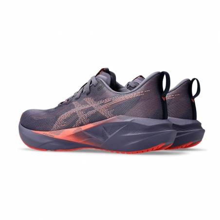 Tênis Asics Novablast 5 Roxo Laranja SS25 Feminino