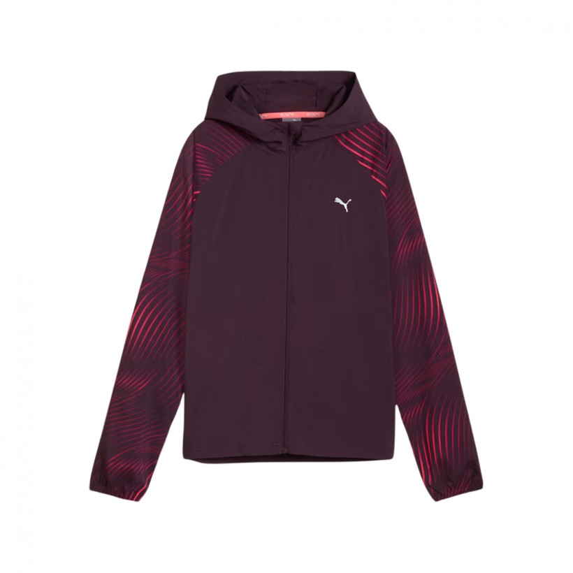 Chaqueta Puma Favourite Velocity Morado Mujer