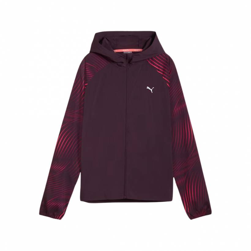 Kurtka Puma Ulubiona Velocity Fioletowa Damska
