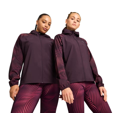 Puma Favorite Velocity Jacke Lila Damen