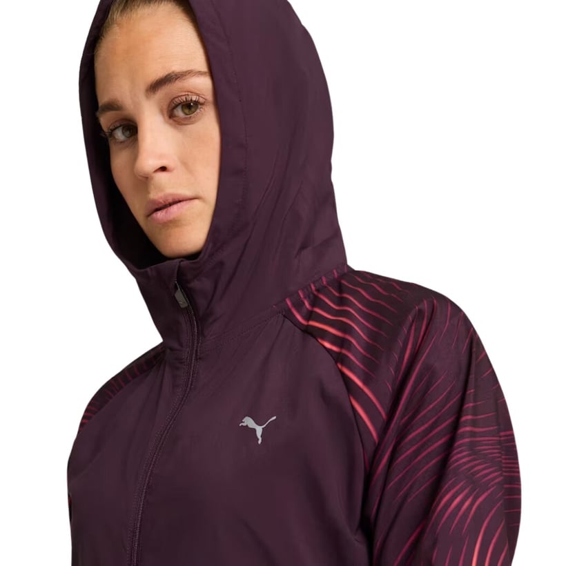 Giacca Puma Favorite Velocity Viola Donna