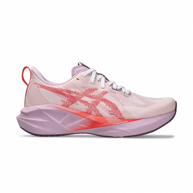 Asics Novablast 5 Roze Rood SS25 Dames Sneakers