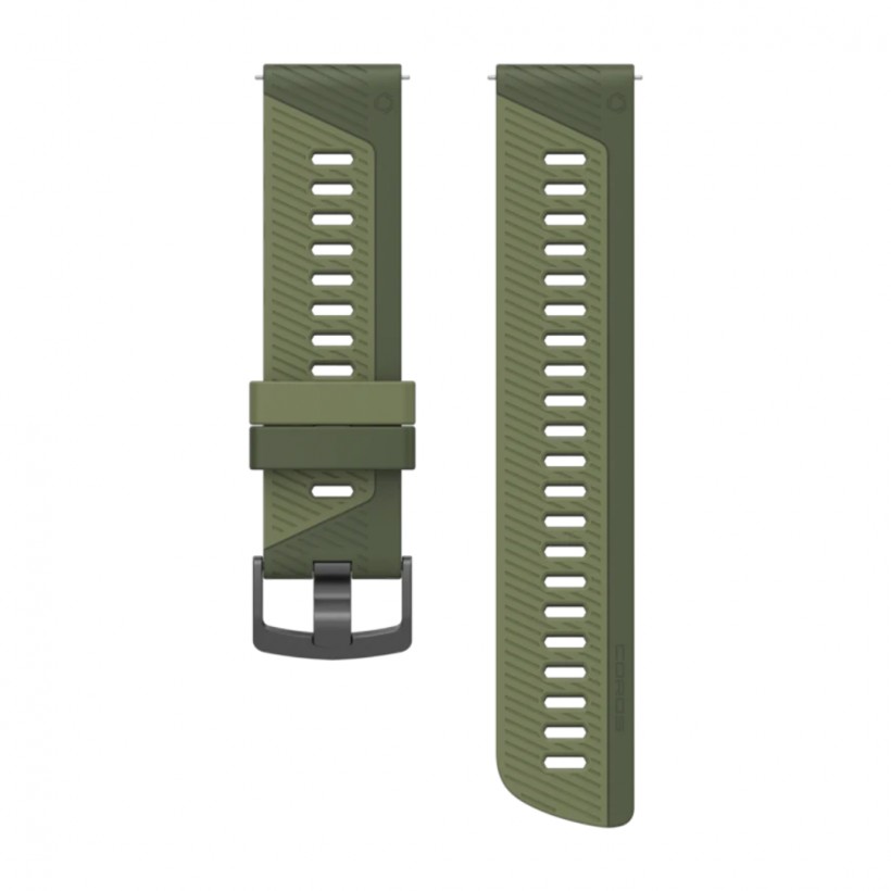 Bracelet Coros 22mm Silicone Vert