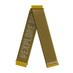 Cinturino Coros 22mm In Nylon Giallo